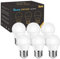 Blewandy E27 Bombilla LED Luz Calida G45 Lámpara LED 5W Bajo Consumo E27, Equivalente a 40W, 3000K, 500LM Bombillas LED, No Regulable, Angulo de haz de 280°- 6 Unidades