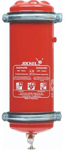 Jockel PA6 93° Dauerdruck Automatiklöscher Pulver, 6kg