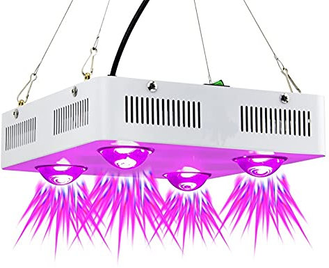 Plant lamp LED Grow Light Full Spectrum Indoor Hydroponic Greenhouse Plant Growth Lighting Replace UFO Growing Lamp growing lights for indoor plants (Wattage : 600W)