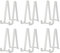 Chevalet Support Assiette Decorative - Porte Assiette | Presentoir Cadre Photo Livre de Table- Chevalet Presentation Plastique - 15 cm (6 pièces)