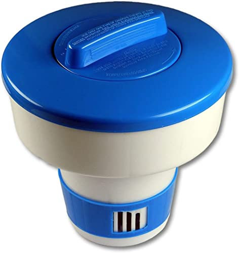 well2wellness Pool Dosierschwimmer großer Chlordosierer Mida.Ora für 200g Chlortabletten + Multitabs