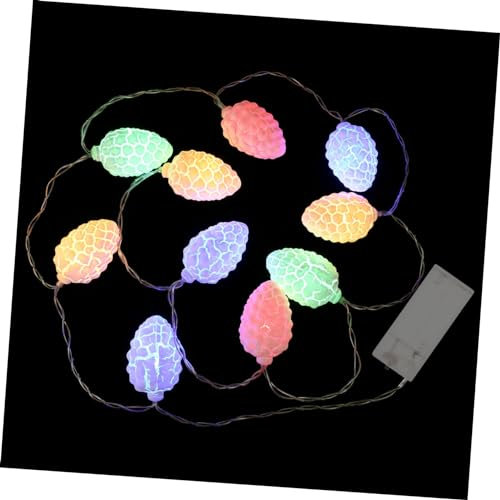 Gadpiparty 1satz Led Lichterkette Mit -design Mit Bunten Lampen Für Raumdekoration Und Festliche Anlässe Einfache Installation Warmes Licht Für Romantische