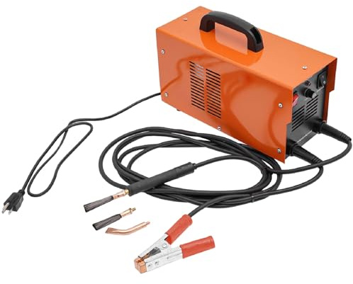 Weld Cleaning Machine Brush Weld Seam Cleaning Machine Solder Joint Cleaning Polisher 1200W 110V Weld Bead Processor Iron Spot Welding Cleaner for Metal Arc