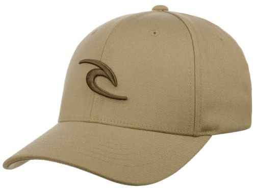 Rip Curl Tepan Flexfit KepsCurl Damer/Herrar - fullcap basebollkeps curved brim cap Sluten på baksidan, med skärm Sommar Vår-sommar - One Size beige