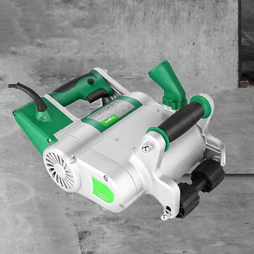 TPTAWF Máquina ranuradora de Pared, máquina ranuradora de Pared eléctrica, máquina ranuradora de Pared de Mano, máquina cortadora de concreto con Cuchilla de 35 mm