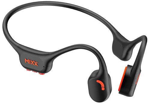 Mixx Resonate Pro Waterproof Bone Conduction Headphones | Open-Ear Bluetooth & MP3, 32GB Storage, IP68 Waterproof, 7-Hour Battery, For Swimming, Running, Cycling, Gym