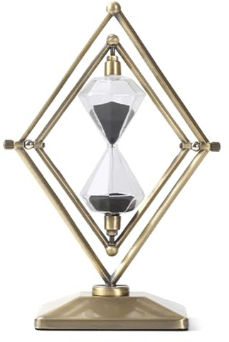 Flaroey Temporizador de reloj de , temporizador de reloj de de cristal, reloj de de 30 minutos para aula, casa, cocina, decoración de oficina, duradero, fácil de instalar y fácil de