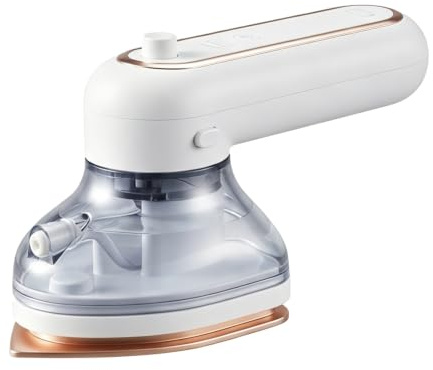 Cordless Mini Iron, Portable Travel Steamer & Dry Iron, USB Rechargeable | True cordless freedom with 30s fast heat-up, Dual dry & steam modes, ceramic soleplate, compact 330g design, 60ml tank