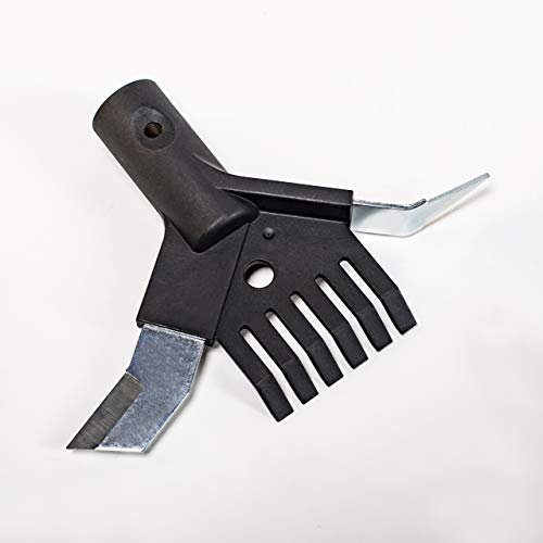 UPP Fugenreiniger 3-in-1 I Multifunktions- Gartengerät als Fugenkratzer & Rasenkantenschneider - aus Eisen, Saathilfe I entfernt Moos und Unkraut I Für alle Fugenarten geeignet I OHNE Stiel,Stab,Griff