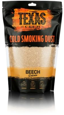 TEXAS CLUB - Combustibile per Fuoco Solido, Segatura di Faggio per Affumicatura a Freddo, 500 gr
