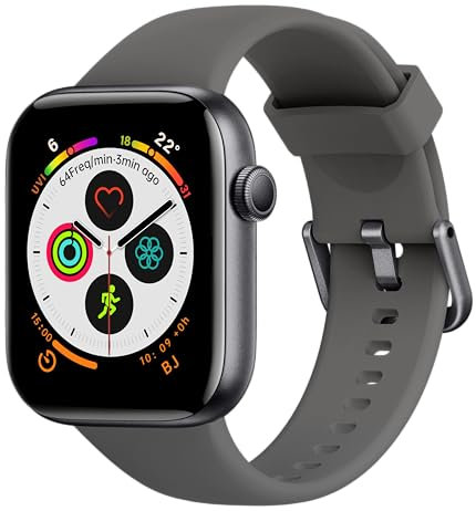 Smart Watch for Men Women Answer/Make Call, 1.85 Smartwatch, Fitness Watch with Heart Rate Blood Pressure Sleep Monitor, 140+Sports, IP68 Waterproof Step Counter Watch Compatible with Android IOS