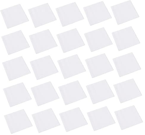 Bloc de Papier Sulfurisé Carré 25 Pièces en Papier pour Cuisson