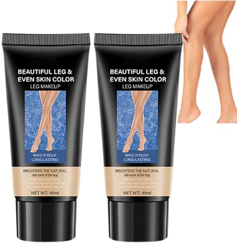 Beine und Körper Make up Grundlage, Leg Foundation Body Concealer(02) | Tattoo Narben Abdeckung für Beine und Körper, Körperabdeckung Tattoo Abdecker, Abdeckt Krampfadern für alle Hauttöne