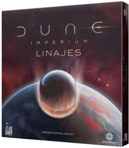 Dire Wolf Digital Dune Imperium: Linien, Erweiterung, Brettspiel, ab 13 Jahren, 1 bis 4 Spieler, 1-2 Stunden pro Spiel, Spanisch
