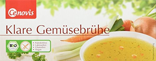 Cenovis Bio Klare Gemüsebrühe, laktosefrei, glutenfrei und vegan, 126 g