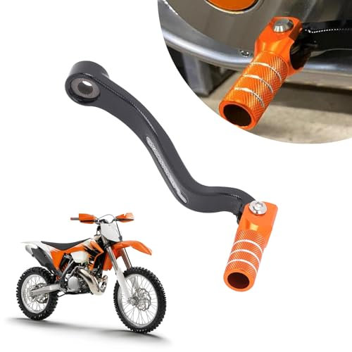 AnXin CNC Billet Aluminum Orange Gear Shifter Pedal Shift Lever Arm for Motorcycle SX XC XCW SXF XCFW EXC MXC XCF 125-450