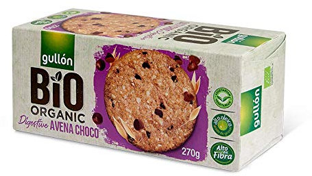 Gullón Galleta Avena y Chocolate Digestive Bio Organic 270g