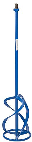 Toolty Profesional Mixing Paddle - M14 Thread - Painted Mixer, Whisk, Stirrer - Positive 3-Blade - for Plaster, Gypsum, Adheives, Concrete, Cement, Glue, Paint, DIY (120 x 600 M14)