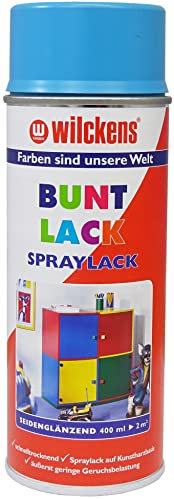 Wilckens Spraylack Buntlack Seidenglanz, 400 ml, Türkisblau