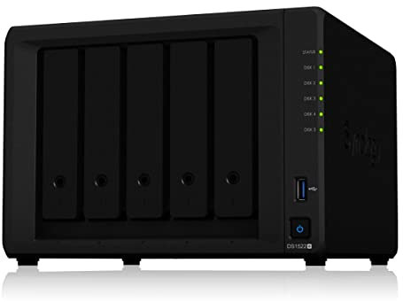 Synology DiskStation DS1522+ NAS/storage server Tower Ethernet LAN Black R1600