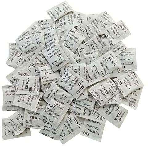 Weriirew Sachets DéShydratants De Sachets De Sachets De Gel De Silice Petit 100 Sachets(1g/Sachet)
