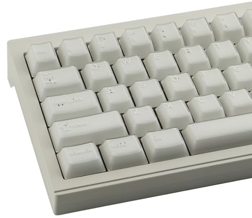 Hyekic Double Shot ABS Keycaps 114 Keys X-Ray Translucent Shine Through Custom Keycap Set for Cherry MX Switches ANSI/ISO Layout Mechanical Keyboard