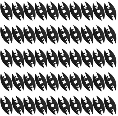 50Pair Woodworking Perforated Invisible Connector P14 Plywood Fastener Biscuit Joiner Tenons Tool For Slotting Machine