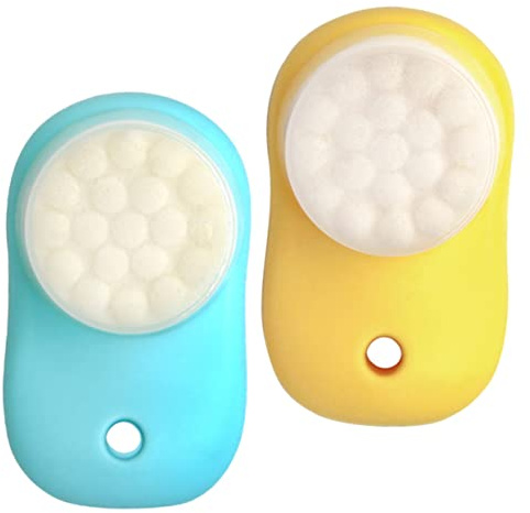 EPIGEIST Gesichtsreinigungsbürste für Sanftem und Ergonomischem Design für 2 Stück-pack aus Silikon zur Tiefenreinigung und Gesichtsmassage Handliche 2in1 Porenbürste