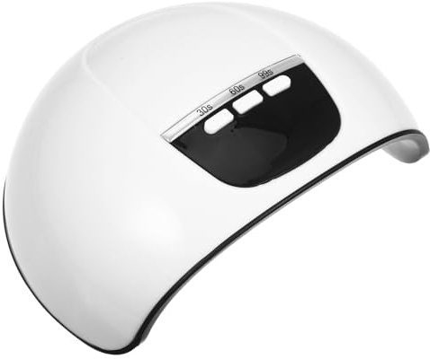 WOFASHPURET 36w UV Nagellampe mit Infrarotsensor und USB Aufladung Weiße Gel Nageltrockner Lampe in Bogenform für Heimstudio und Tägliche Nagelkunst