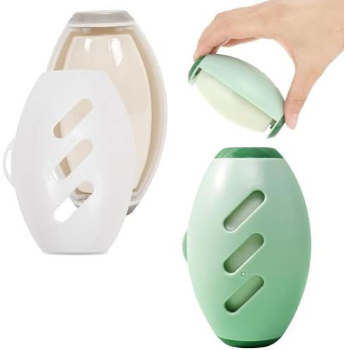 Rodillo de pelusa reutilizable, removedor de pelo de mascotas para ropa, rodillo de pelusa lavable, bola adhesiva de silicona portátil, puede absorber el pelo de mascotas, desechos, removedor de