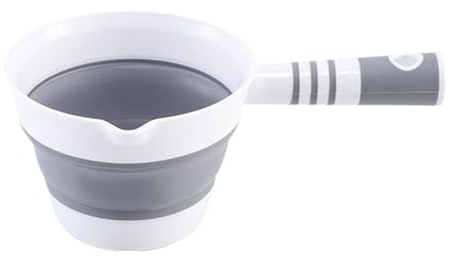 Cucchiaio da cucina flessibile in silicone da 11 pollici con foro sospeso, resistente al calore fino a 600 ° F, manico non antiscivolo, per cucinare, cuocere, caramelle (cassaforte in