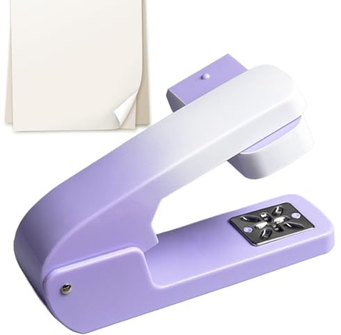 Stapling Tool – Swivel Arm Fastener, Multi-Angle Paper Clamp | 20 Sheet Capacity Binder, Durablle Offices Document Joiner, Precision Stapler System for Student Homework Desk Setup