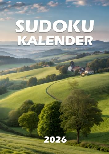 Sudoku Kalender 2026: Großdruck Rätselbuch - Rätsel Von Leicht bis Schwer mit Lösungen - kleine Geschenke für Erwachsene & Senioren