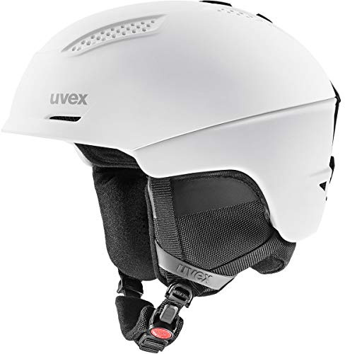 uvex ultra - skidhjälm för dam och herr - individuell storleksanpassning - optimerad ventilation - white/black - 51-55 cm