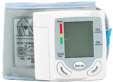 Máquina de Presión Arterial en la Parte Superior del Brazo, Monitor de Presión Arterial, Dispositivo Electrónico de Presión Arterial con Pantalla Automática Precisa de Alta Definición para Uso Profesi