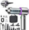 Aspirapolvere a mano, a batteria, 4 in 1, senza fili, 22000 PA, vincitore del test della batteria, 3 marce, 200000 giri/min, mini aspirapolvere per auto, cucina, PC, divano, ufficio e pulizia dei peli