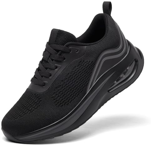 Myzmnk Zapatillas Running Mujer Deportivas Soporte Arco Ergonómico Amortiguación
