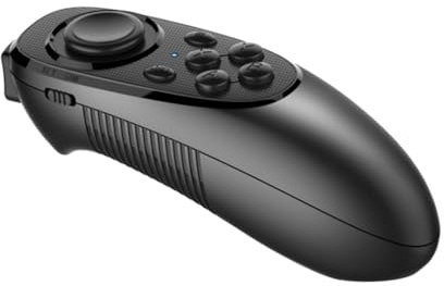 LRXIYODE Kabelloser Multifunktionaler Vr Brillen Controller aus Kunststoff Schwarz mit Joystick Werkzeug für Komfortable Steuerung bei Virtual Reality Spielen