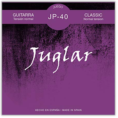 Juego de Cuerdas para Guitarra Clásica Española Juglar JP-40 Tensión Normal