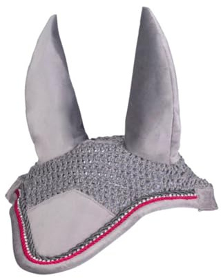 HKM Berry Fliegenhaube 9300 Dunkelgrau Vollblut