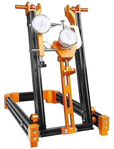 KOCAN Fahrrad-Laufrad-Zentrierständer, Professionelle Fahrrad Rad Tuning Ständer Fahrrad Einstellung Felgen Rennrad Rad Set BMX Fahrrad Reparatur Werkzeuge Set Fahrrad