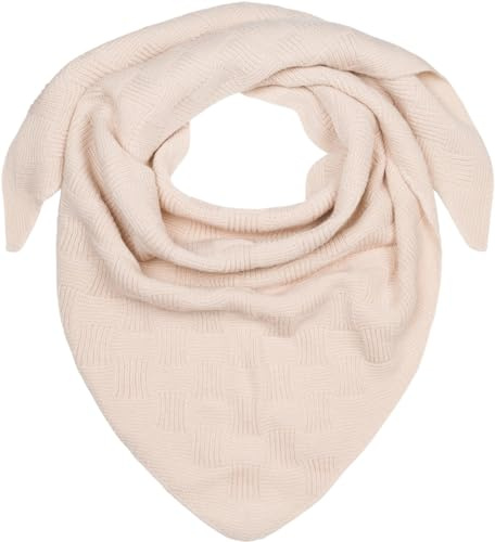 styleBREAKER Sciarpa a triangolo da donna XXL con motivo a scacchiera, maxi sciarpa, sciarpa triangolare, sciarpa invernale calda 01020047, colore:Beige
