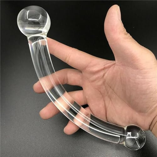 KunBang Glas Anal Dildo Butt Plug G-Spot Massagegerät Wand Vagina Sexspielzeug