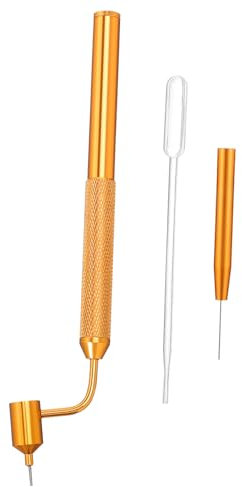 Mobestech 1 Satz Feinlinien-Flüssigkeitsstift Zur Detaillierung Farbapplikatorstift Kratzerreparaturstift Mit Tropfnadel (0 5 Mm)
