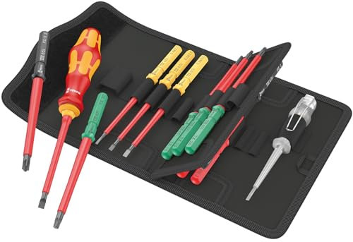 Wera Kraftform Kompakt VDE 16 Universal 1 Tool Finder, 16 pezzi