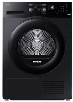 Samsung Series 5 DV90CGC0A0ABEU 9kg Heat Pump Dryer with OptimalDry - Black