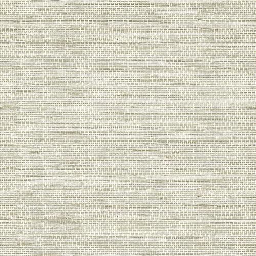 Aitakatta Papel pintado texturizado de tela sintética beige, papel pintado autoadhesivo de tela de lino texturizada, papel de contacto para decoración del hogar, armario y dormitorio (A00078D-10)