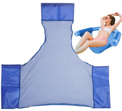 Pool Floats Chairs | Noodle Sling Chair | Hammock Lounge Chair | Ergonomic Design Chair Floats | Toy For Outdoor Games Summer Lake River Swimming | Noodle Not Included
