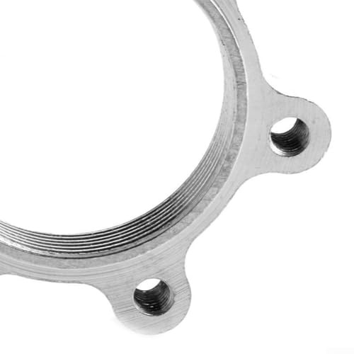 Yuanpgky Disc Brake Adapter for - Aluminum Bracket Holder with Flange, 48mm Hole Distance, 20mm Inner Diameter, For CNC Processed, Compatible with Standard For Bike