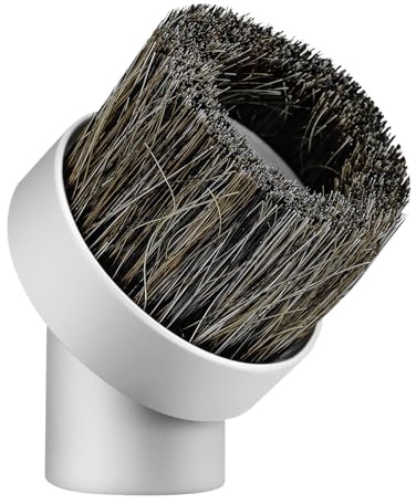 GULUANT Replacement Central Vacuum Round Dusting Brush 1 1/4 Attachment Vacuum Tool for Vacuflo for Beam for Nutone for Hayden Models
